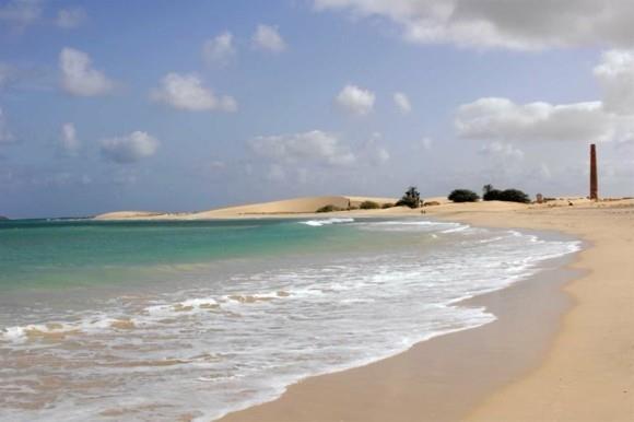 Διακοπές στο Πράσινο Ακρωτήριο Νησιά Πράσινο Ακρωτήριο Boa Vista Beach Sand