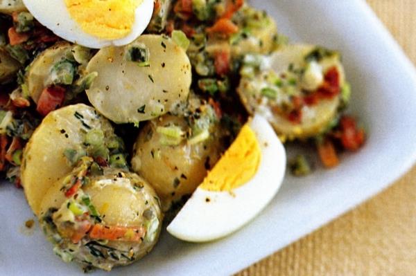 Συνταγές φυτών πατάτας βραστά αυγά