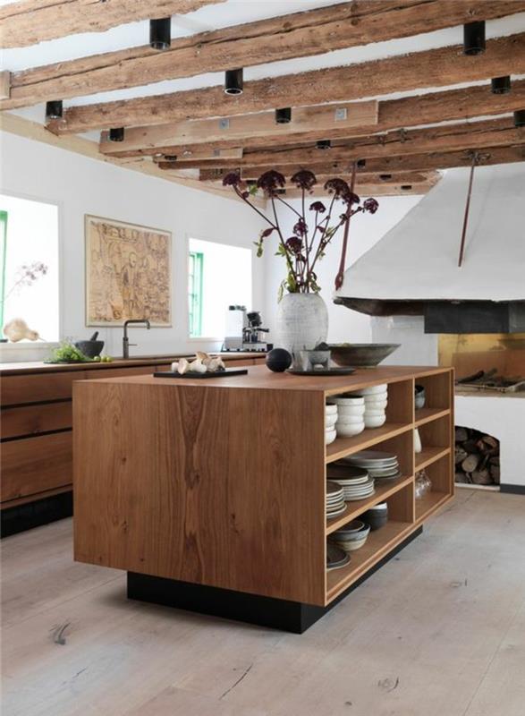 ιδέες σχεδιασμού κουζίνας ξύλο κουζίνα έπιπλα κουζίνας κουζίνα νησί ξύλο