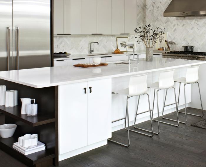 Σχεδιασμός κουζίνας Κουζίνες Ikea ξύλο λευκό μοντέρνο οργανικό λευκό