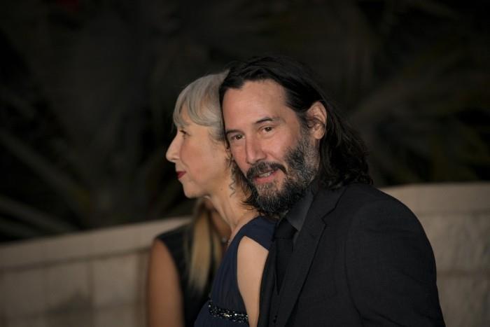 Η Keanu Reeves Alexandra Grant πρώτη εμφάνιση ως ζευγάρι