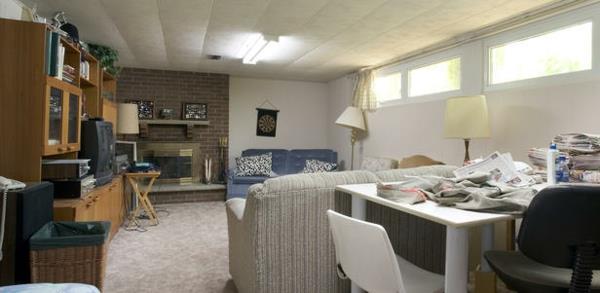 υπόγειο επίπλωση και ανακαίνιση καναπέ σαλόνι γραφείου σπιτιού