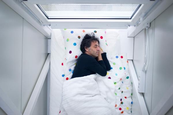Keret House στην Πολωνία υπνοδωμάτιο