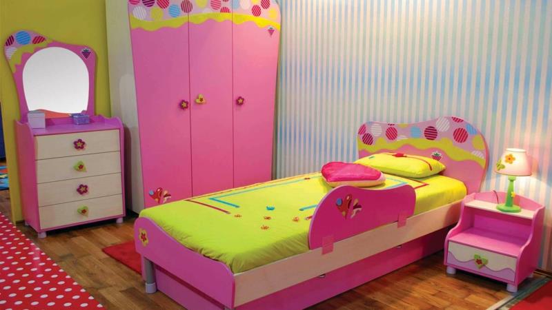 Παιδικό δωμάτιο, κορίτσια σχεδιασμός παιδικού δωματίου, κοριτσίστικο δωμάτιο Ροζ παιδικά έπιπλα