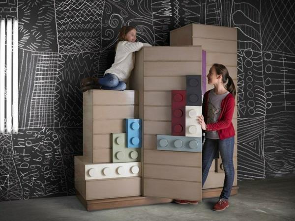Δημιουργήστε παιδικό δωμάτιο σε ντουλάπα LEGO