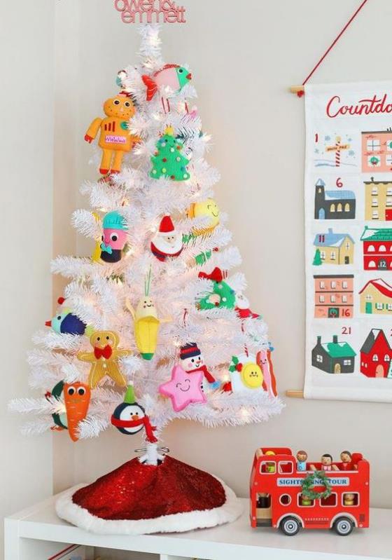 Διακοσμήστε το παιδικό δωμάτιο για το χριστουγεννιάτικο δέντρο Χριστουγεννιάτικες διακοσμήσεις φτιαγμένες από τον εαυτό σας