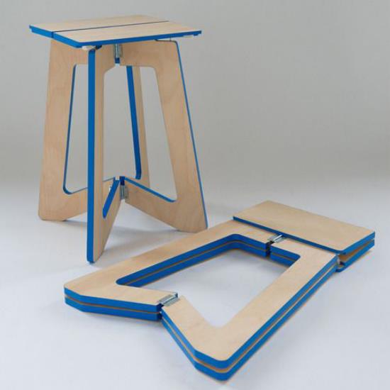 Πτυσσόμενο τραπέζι έξυπνες ιδέες για πτυσσόμενα έπιπλα πτυσσόμενα σκαμπό απλό σχέδιο