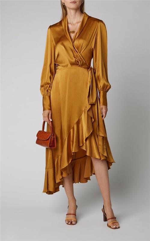 Φόρεμα - μουστάρδα - υπέροχες ιδέες - καλοκαιρινά φορέματα