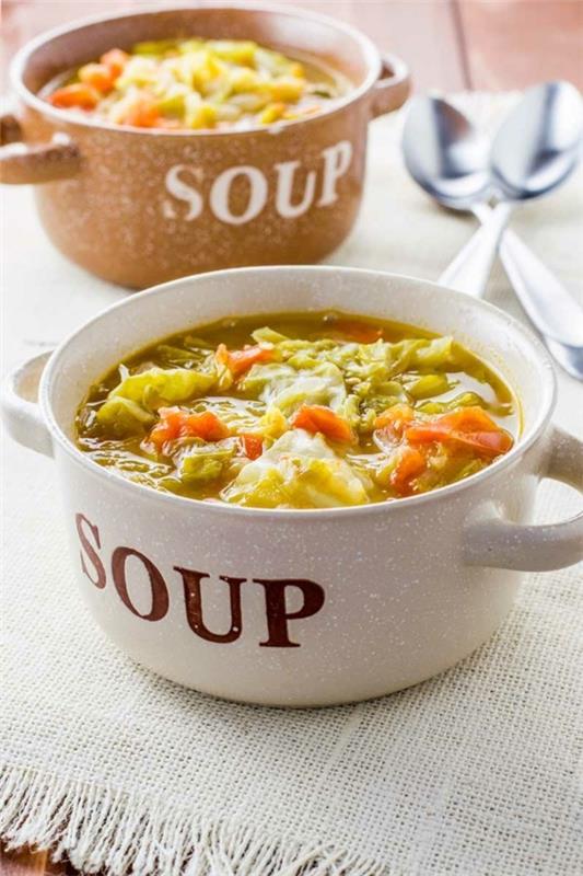 Λάχανο σούπα δίαιτα τρόφιμα λάχανο σούπα για απώλεια βάρους