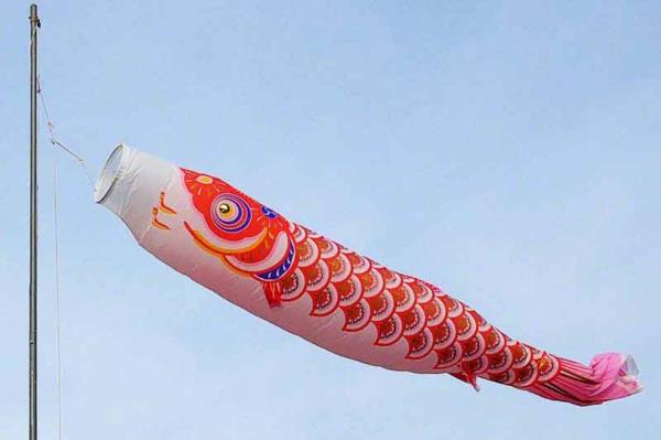 Koinobori Flying Fish craft Ιαπωνική Ημέρα του Αγόρι