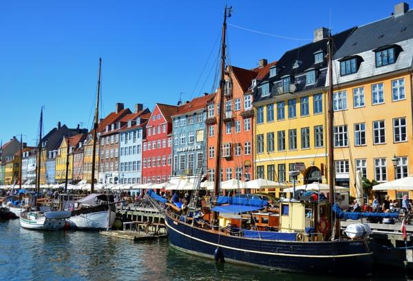 Κανάλι nyhavn στα αξιοθέατα της Κοπεγχάγης