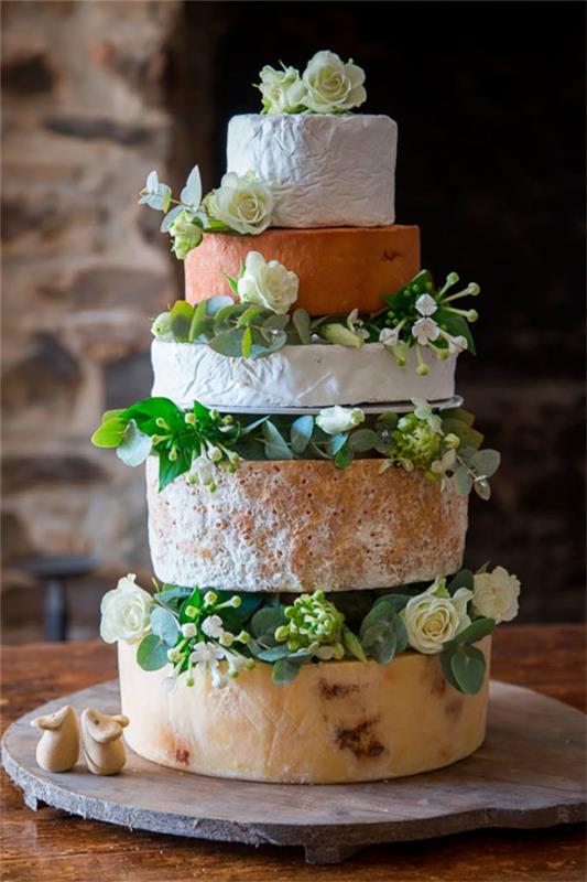Διακόσμηση πιατέλας τυριού - συμβουλές για τέλειο γάμο με ιδέα για cheesecake
