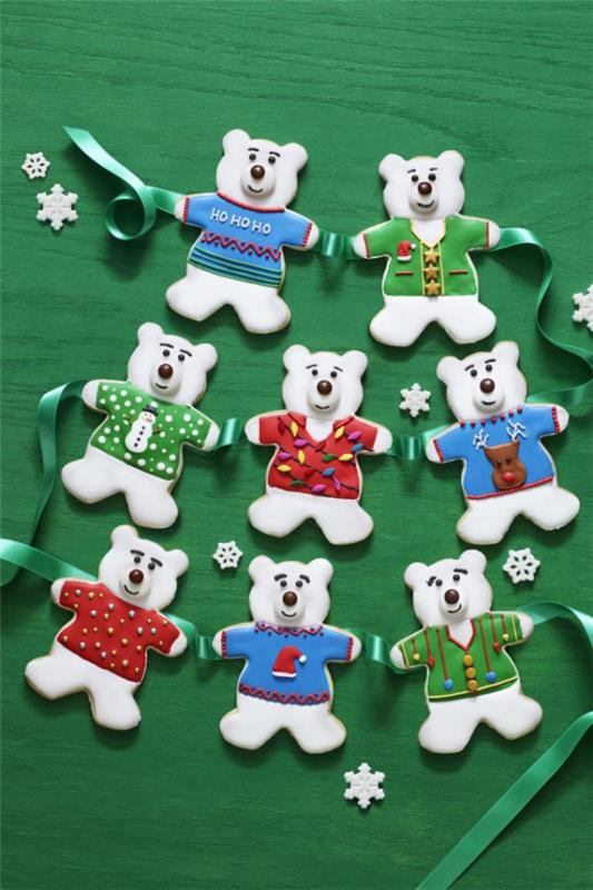 Νόστιμες ιδέες συνταγής μπισκότων για ένα απολαυστικό Χριστουγεννιάτικο χριστουγεννιάτικο αρκουδάκι