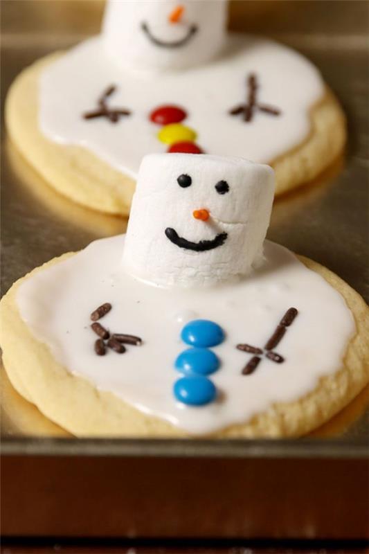 Νόστιμες ιδέες συνταγής μπισκότων για απολαυστικά χριστουγεννιάτικα μπισκότα χιονάνθρωπους