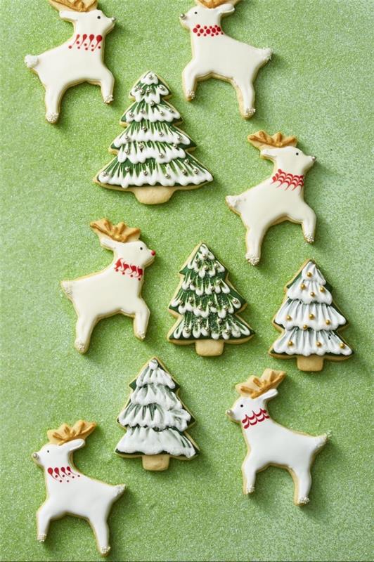 Νόστιμες ιδέες συνταγής μπισκότων για μια απολαυστική δημιουργική διακόσμηση χριστουγεννιάτικου δέντρου ταράνδων