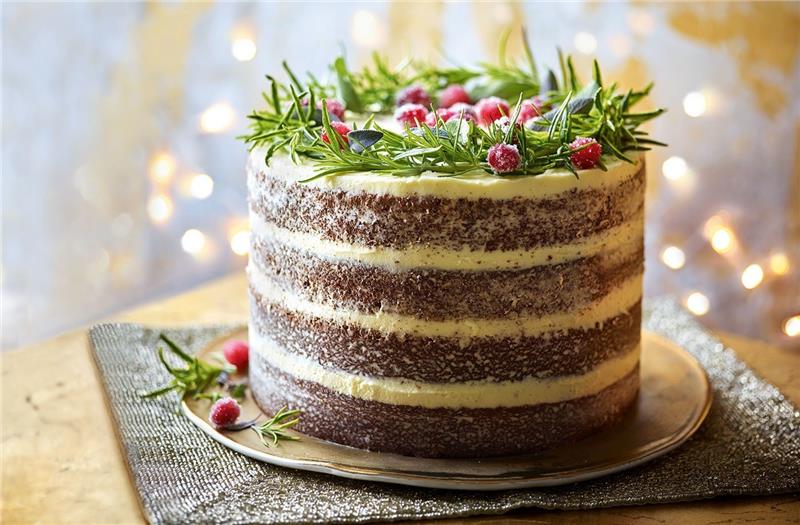 Διακόσμηση κέικ Χριστούγεννα υγιεινές ιδέες διακόσμηση κέικ