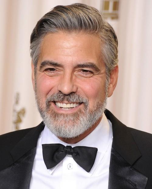 Κοντά μοντέρνα αντρικά χτενίσματα george clooney