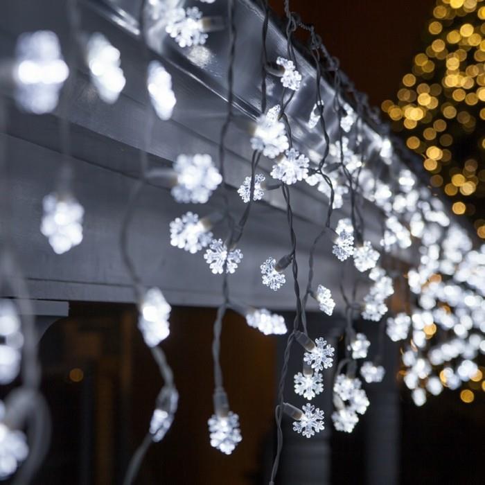 Χριστουγεννιάτικο φωτισμό LED χριστουγεννιάτικο δέντρο φωτίζοντας νιφάδες χιονιού