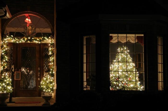 Χριστουγεννιάτικο φωτισμό LED Φωτισμός Χριστουγεννιάτικου δέντρου δύο σε ένα