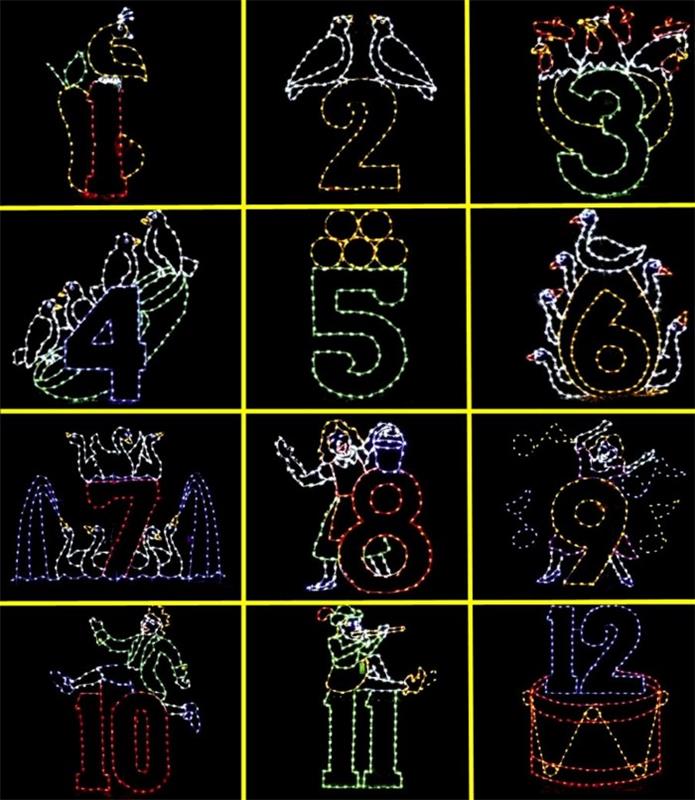 Χριστουγεννιάτικα φωτάκια LED μαγικός αριθμός