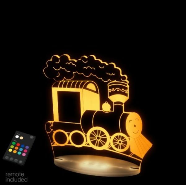 Παιδική ατμομηχανή λαμπτήρων LED