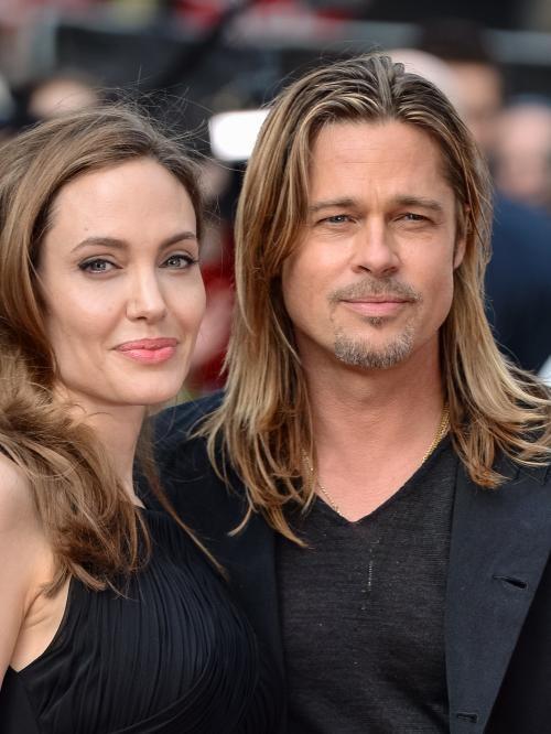 Μακριά μοντέρνα αντρικά χτενίσματα Brad Pitt