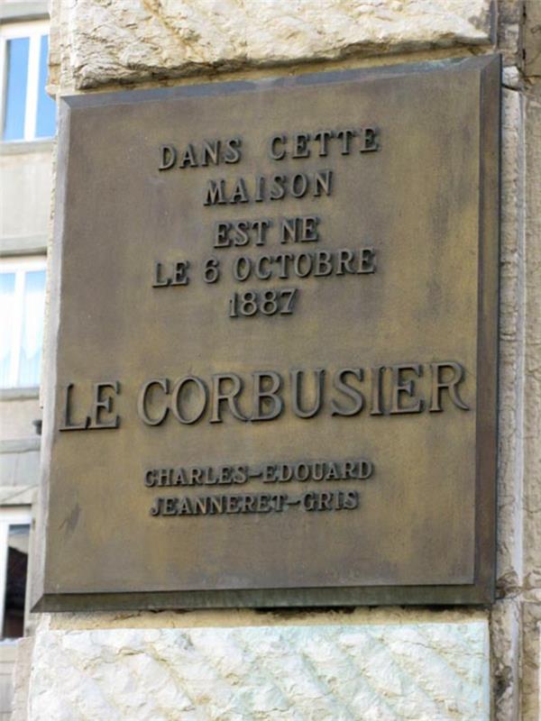 Η γενέτειρα του Le Corbusier