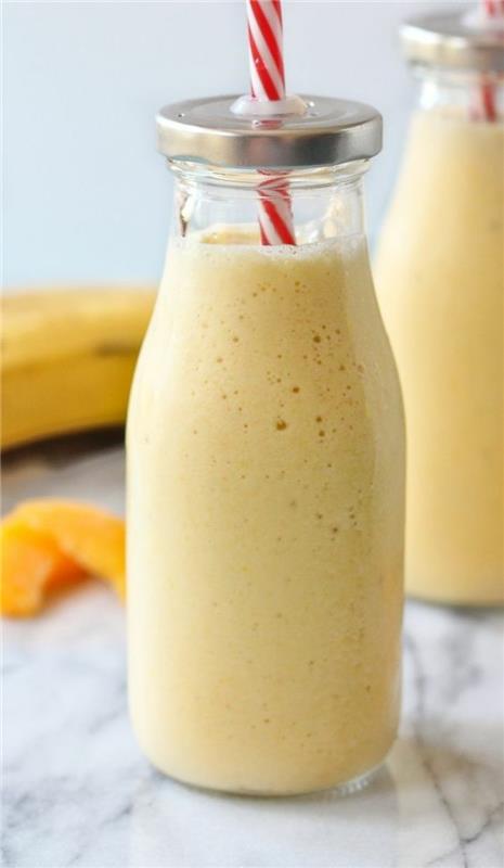 Τροφές με υψηλή περιεκτικότητα σε πρωτεΐνη Μπανάνα Milk Shake Protein Diet