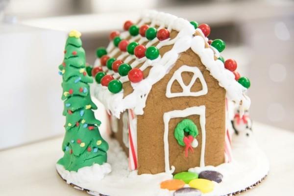 Gingerbread gingerbread house μελόψωμο συνταγή μελόψωμο