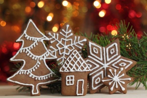 Μπισκότα μελοψωμάκια για Χριστουγεννιάτικες ιδέες ψησίματος