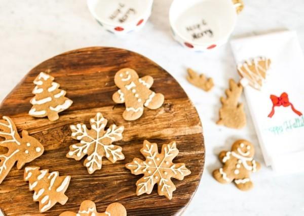 Gingerbread man μελόψωμο συνταγή ψήσιμο μελόψωμο για τα Χριστούγεννα