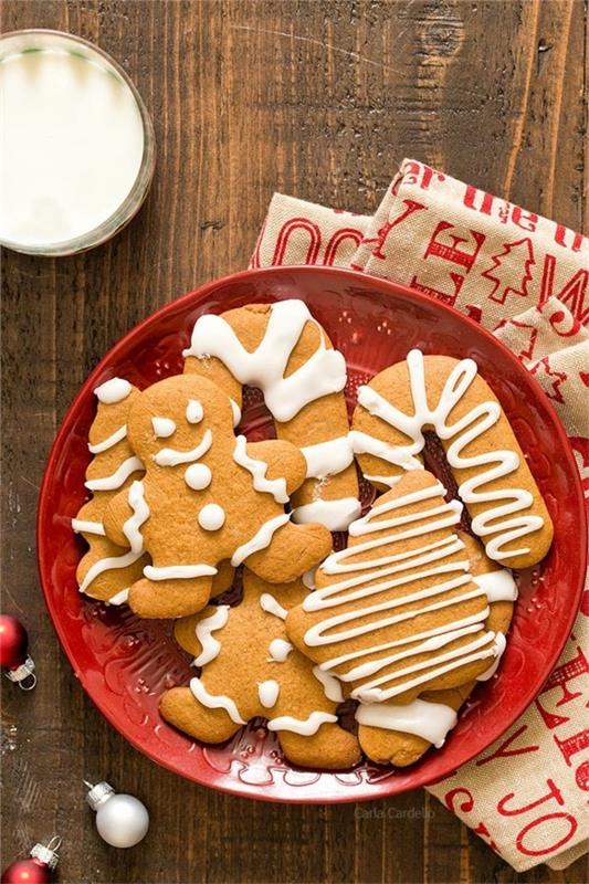 Gingerbread Man Cookies Συνταγή μελοψωμάτων Φτιάξτε μόνοι σας μελόψωμο