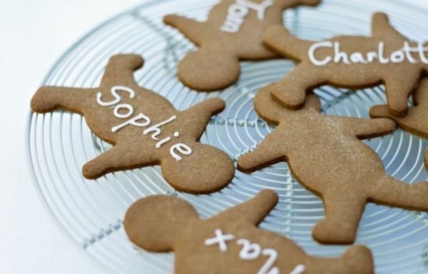 Gingerbread man cookies Συνταγή μελόψωμο Gingerbread με ονόματα