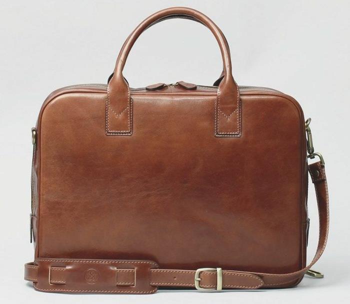 Δερμάτινη τσάντα Flero M by Maxwell Scott unisex τσάντες