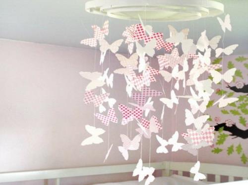 Εύκολη διακόσμηση πάρτι DIY από χάρτινες πεταλούδες