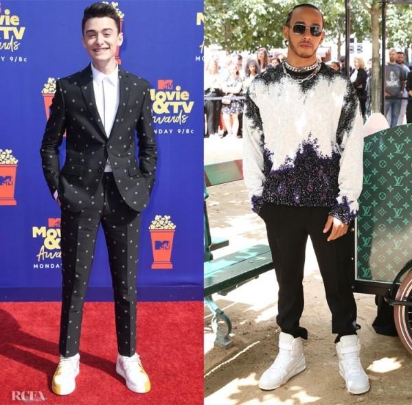 Lewis Hamilton και Noah Schnapp τάσεις μόδας 2019