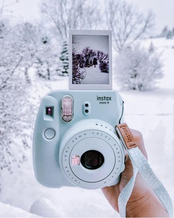Υπέροχα και ασυνήθιστα δώρα για τον καλύτερό σας φίλο αμέσως κάμερα μπλε Χριστούγεννα