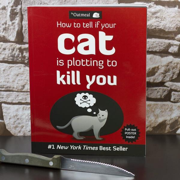 Υπέροχα και ασυνήθιστα δώρα για τους καλύτερους φίλους σας αστεία βιβλίο γάτες χαριτωμένο