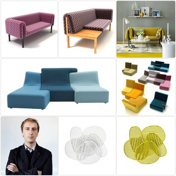 Έπιπλα σχεδιαστών καναπέδων Ligne Roset philippe nigro