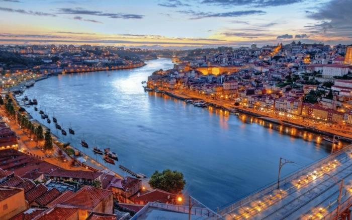 Συμβουλές της Λισαβόνας Πανόραμα του ποταμού tejo