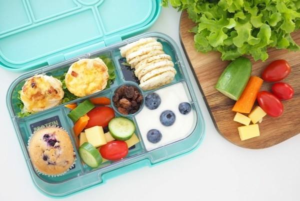 Μεσημεριανό κουτί παιδιά με υποδιαίρεση υγιεινό κουτί μεσημεριανού