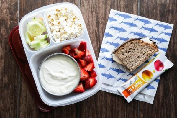 Συνταγές Lunchbox νηπιαγωγείο υγιεινή διατροφή με δάχτυλα