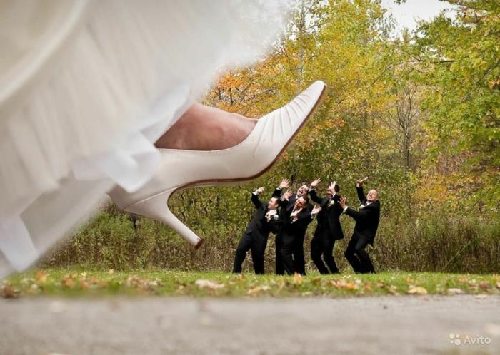 Αστείες φωτογραφίες γάμου συλλογή εικόνων γαμήλιο παπούτσι