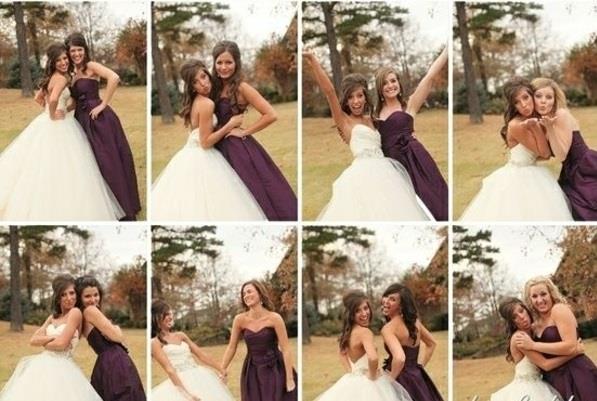 Αστείες καλύτερες φίλες φωτογραφίες γάμου ιδέες εικόνες αγάπη