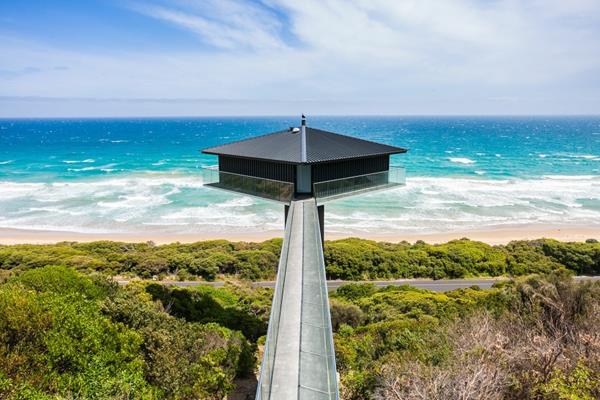 σχεδιαστικό σπίτι αυστραλιανή φύση ακτή
