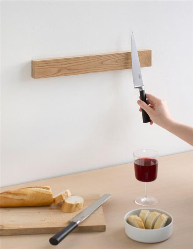 Φτιάξτε μόνοι σας μια μαγνητική μπάρα για μαχαίρια Οδηγίες για αξεσουάρ κουζίνας