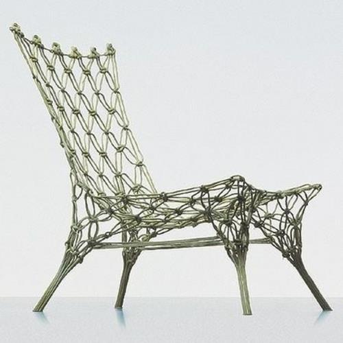 Macrame διακόσμηση καρέκλα κόμπο πρωτότυπο σχέδιο