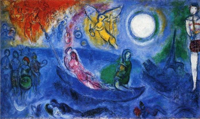 Ο Marc Chagall δουλεύει τη συναυλία