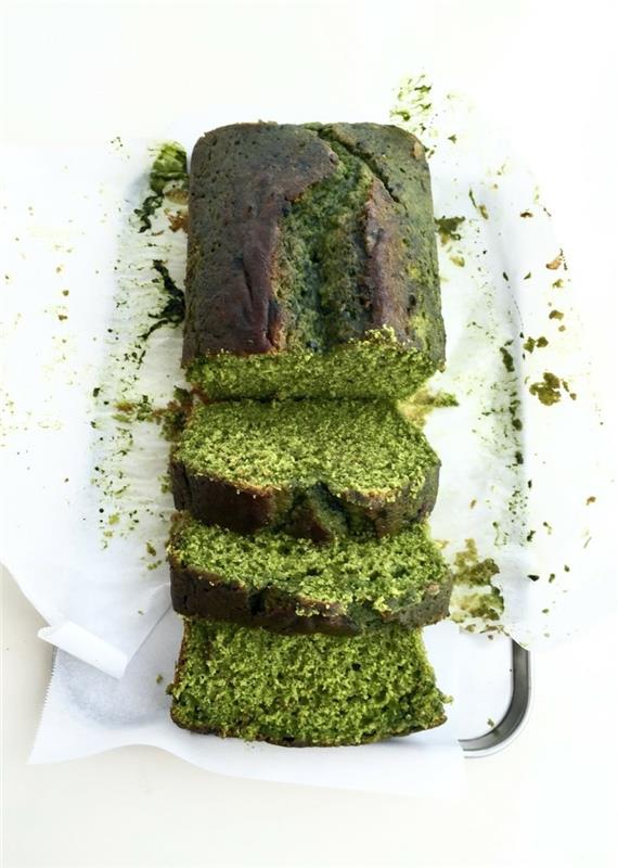 Συμβουλές υγιεινής διατροφής Matcha κέικ Matcha