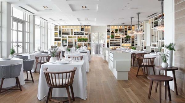 Εστιατόρια με αστέρι Michelin barcelona εσωτερική διακόσμηση πολυτελούς ατμόσφαιρας